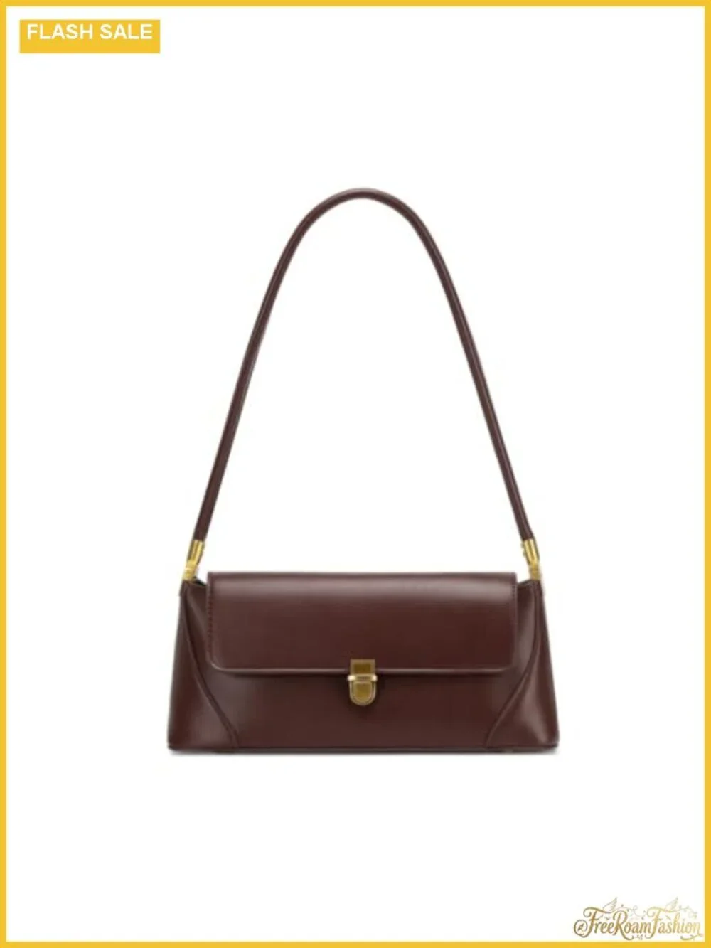 Vintage PU Leather Hobo Shoulder Bag Women Retro Small Purse Tote Handbag